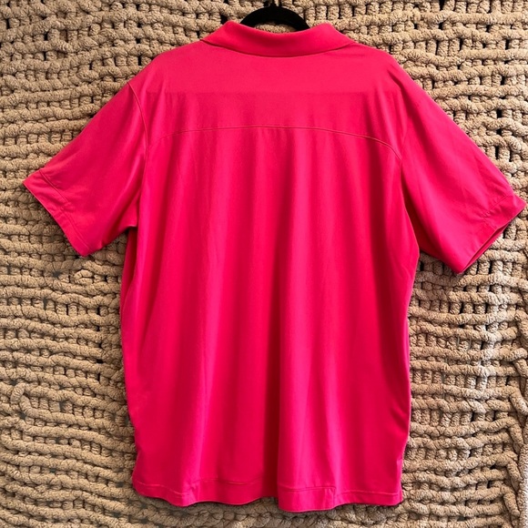 Adidas Men’s  Pink Golf Shirt Size XL - Picture 7 of 9